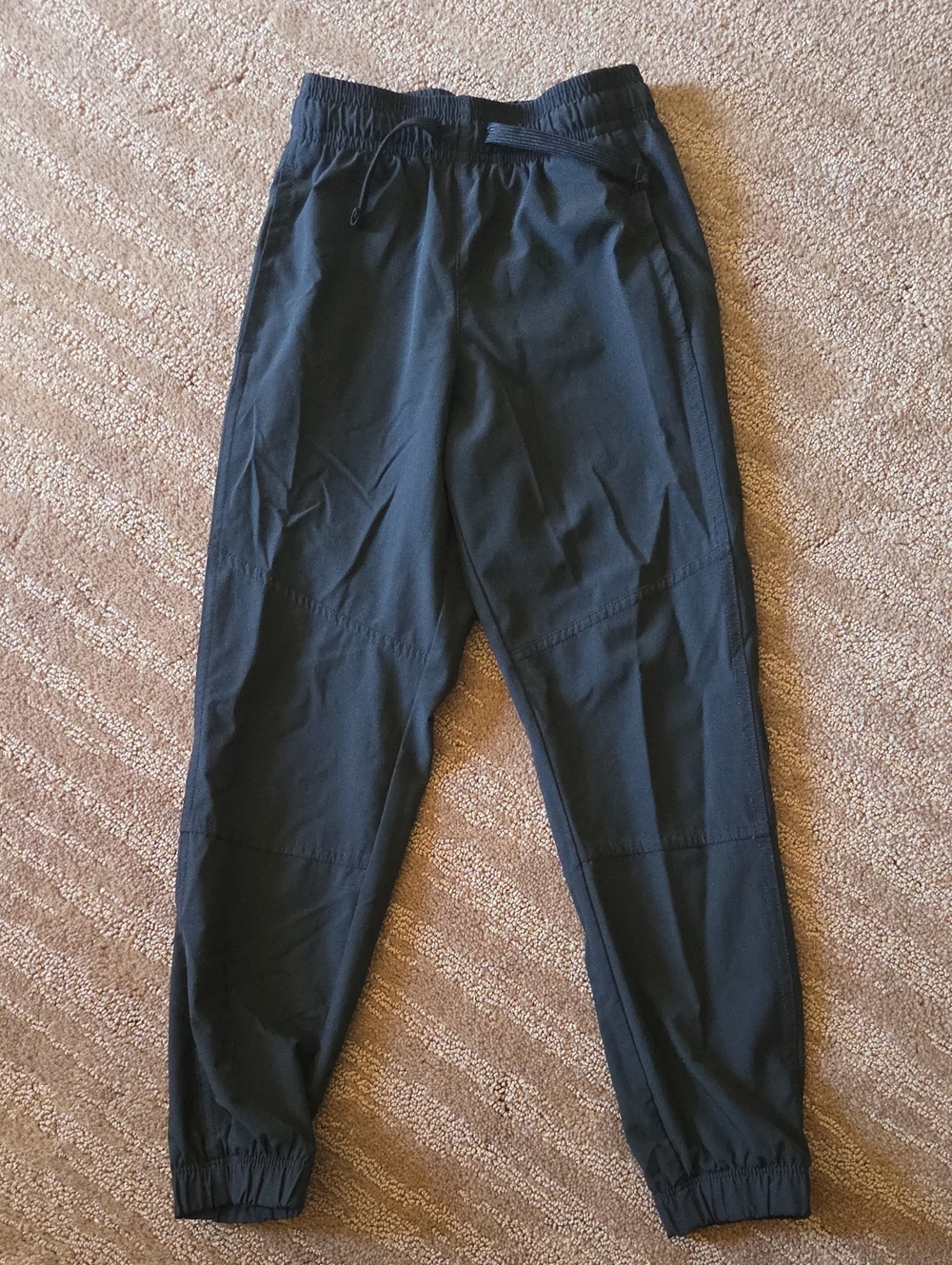 Athletic Works DriWorks Kids Black Jogger Sweatpants